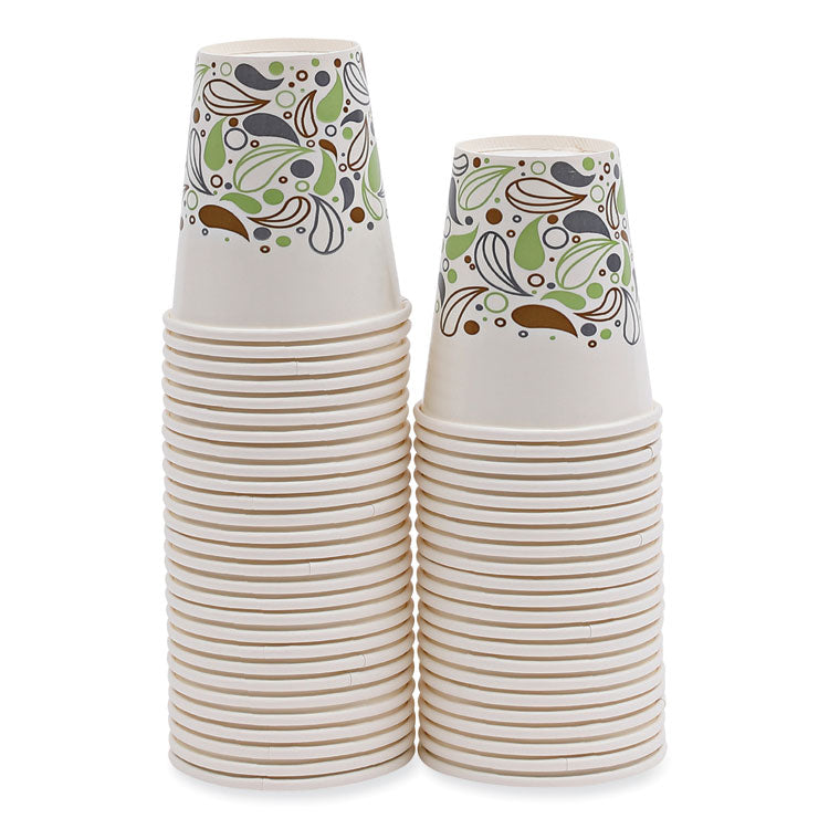 Boardwalk® Deerfield Printed Paper Cold Cups, 12 oz, 50 Cups/Sleeve, 20 Sleeves/Carton (BWKDEER12CCUP) Case of 1000