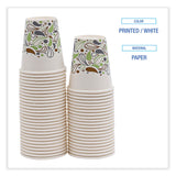 Boardwalk® Deerfield Printed Paper Cold Cups, 12 oz, 50 Cups/Sleeve, 20 Sleeves/Carton (BWKDEER12CCUP) Case of 1000