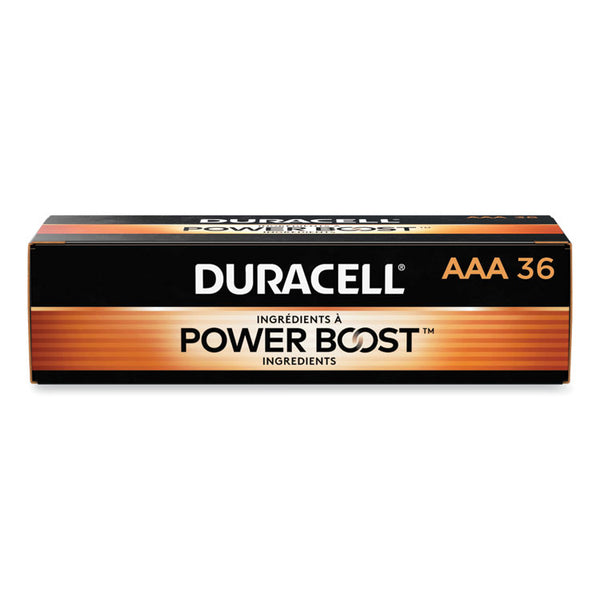Duracell® Power Boost CopperTop Alkaline AAA Batteries, 36/Pack (DURMN24P36) Pack of 36