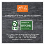 World Centric® No Tree Rectangular Containers, 16 oz, 4.7 x 6.8 x 1.6, Natural, Sugarcane, 300/Carton (WORCTNT16) Case of 300
