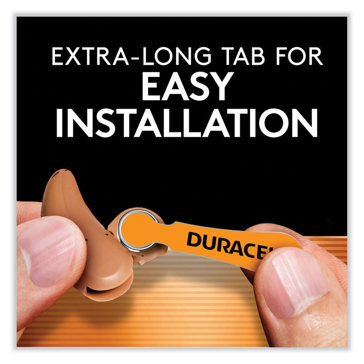 Duracell® Hearing Aid Battery, #312, 8/Pack (DURDA312B8ZM09) Pack of 8