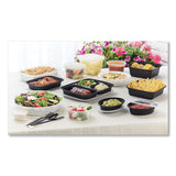 Pactiv Evergreen Newspring VERSAtainer Microwavable Containers, Round, 16 oz, 6 x 6 x 1.5, White/Clear, Plastic, 150/Carton (PCTNC718) Case of 150
