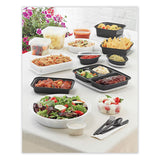 Pactiv Evergreen Newspring VERSAtainer Microwavable Containers, Round, 35 oz, 8 x 8 x 2.5, White/Clear, Plastic, 150/Carton (PCTNC737) Case of 150
