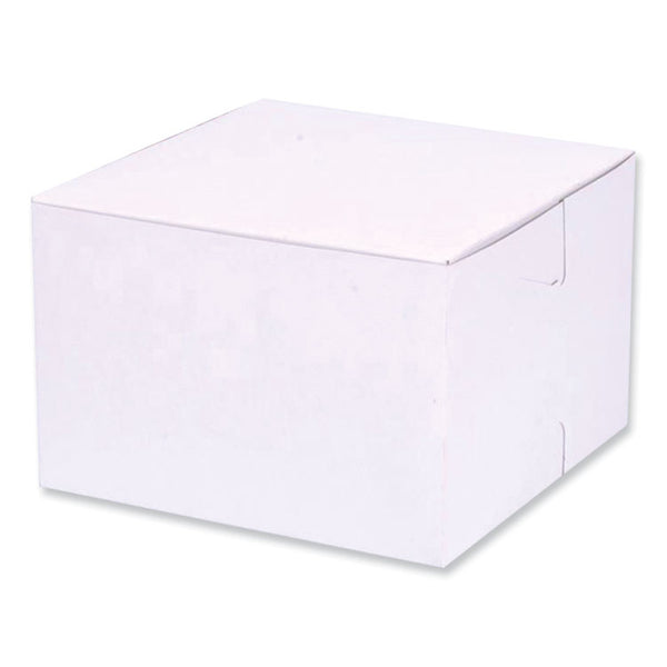 SCT® Bakery Boxes, Standard, 6 x 6 x 4, White, Paper, 250/Carton (SCH1509)