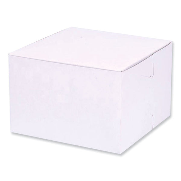 SCT® Bakery Boxes, Standard, 6 x 6 x 4, White, Paper, 250/Carton (SCH1509) Case of 250