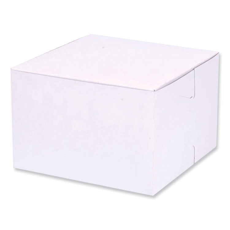 SCT® Bakery Boxes, Standard, 6 x 6 x 4, White, Paper, 250/Carton (SCH1509) Case of 250