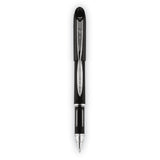 uniball® Jetstream Stick Hybrid Gel Pen, Bold 1 mm, Black Ink, Black/Silver Barrel (UBC33921) Each