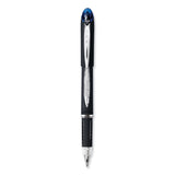 uniball® Jetstream Stick Hybrid Gel Pen, Bold 1 mm, Blue Ink, Black/Silver/Blue Barrel (UBC33922) Each