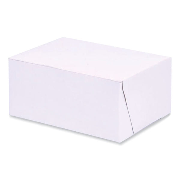 SCT® Bakery Boxes, Standard, 6 x 4.45 x 2.75, White, Paper, 250/Carton (SCH1503)