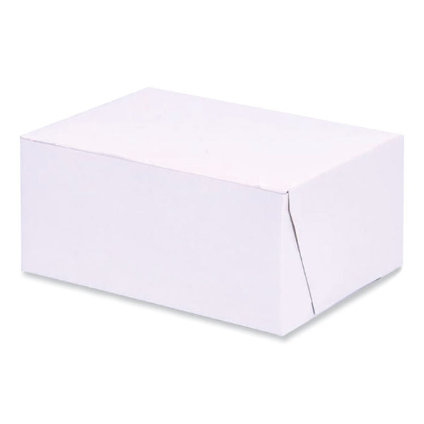 SCT® Bakery Boxes, Standard, 6 x 4.45 x 2.75, White, Paper, 250/Carton (SCH1503) Case of 250
