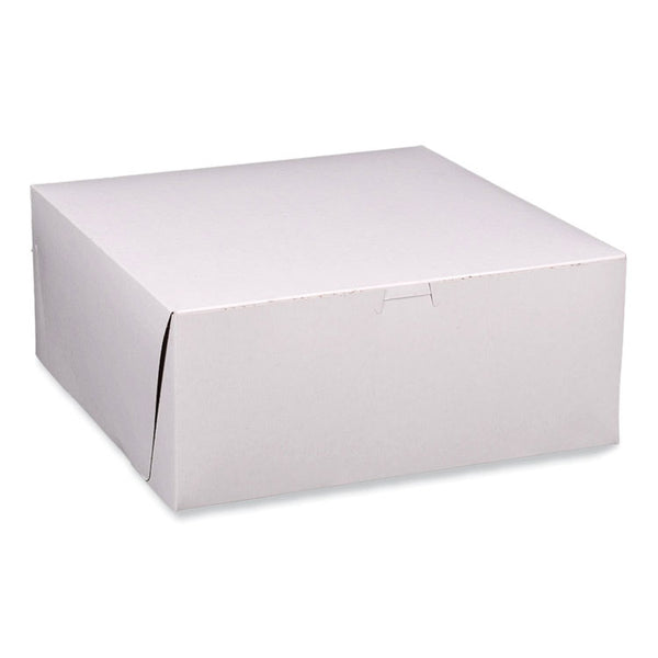 SCT® Bakery Boxes, Standard, 14 x 14 x 6, White, Paper, 50/Carton (SCH1593) Case of 50