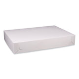 SCT® Bakery Boxes, Standard, 26 x 18.5 x 4, White, Paper, 50/Carton (SCH1995)