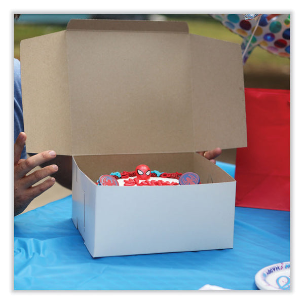 SCT® Bakery Boxes, Standard, 6 x 4.45 x 2.75, White, Paper, 250/Carton (SCH1503) Case of 250