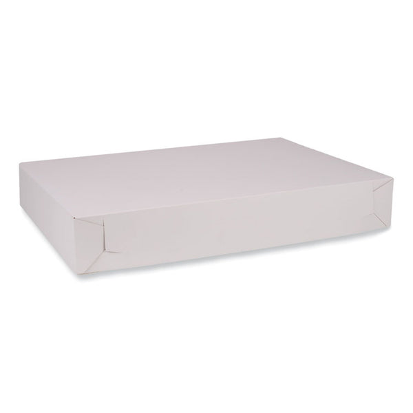 SCT® Bakery Boxes, Standard, 26 x 18.5 x 4, White, Paper, 50/Carton (SCH1995) Case of 50