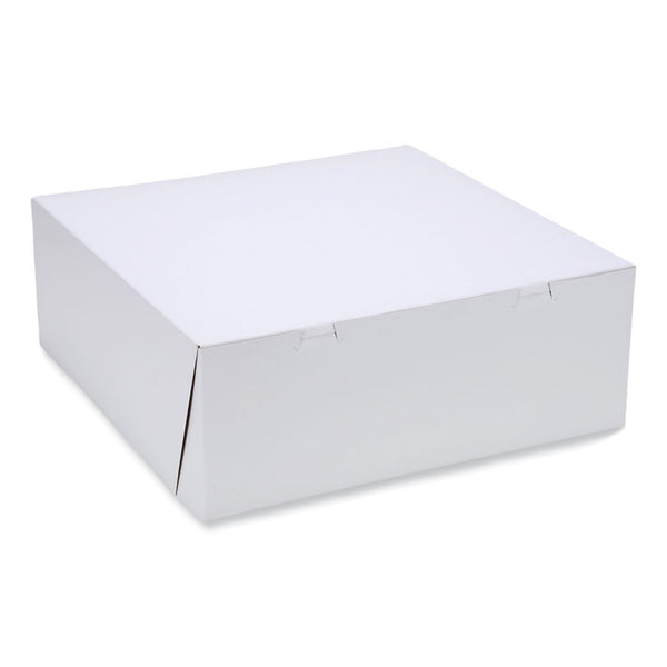 SCT® Bakery Boxes, Standard, 16 x 16 x 6, White, Paper, 50/Carton (SCH1597)