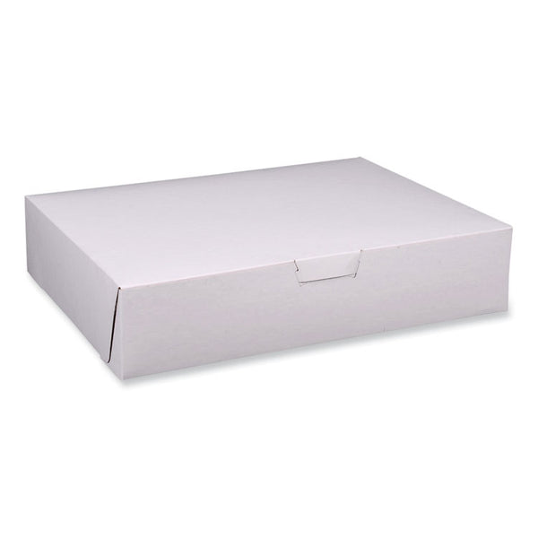 SCT® Bakery Boxes, Standard, 19 x 14 x 4, White, Paper, 50/Carton (SCH1929)