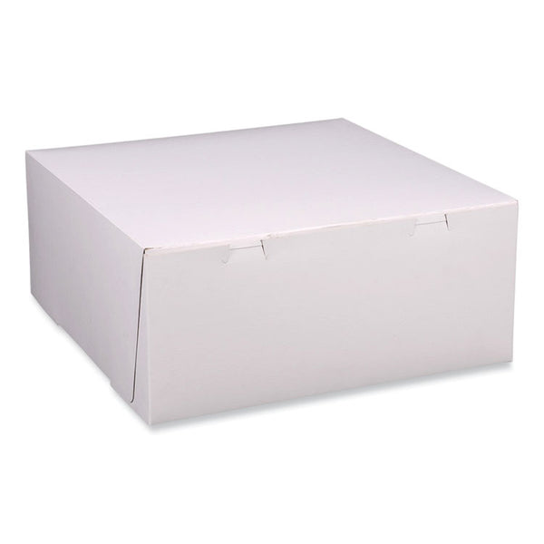 SCT® Bakery Boxes, Standard, 12 x 12 x 5, White, Paper, 100/Carton (SCH1587) Case of 100