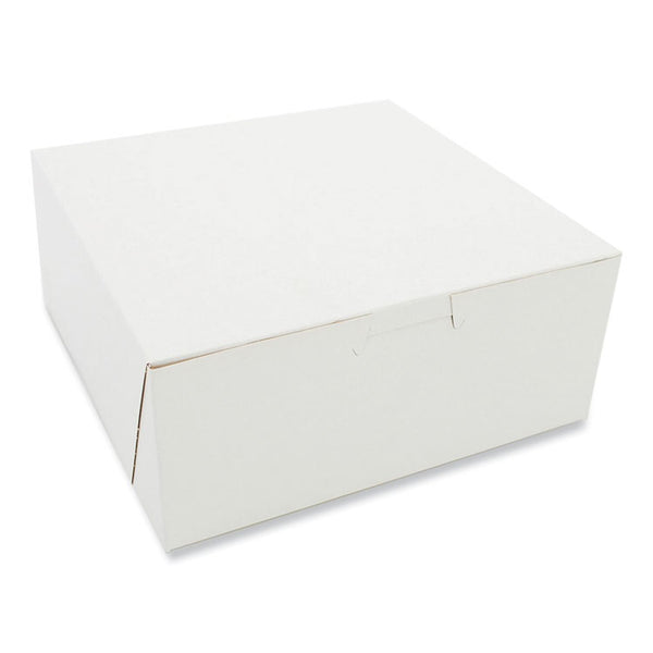 SCT® Bakery Boxes, Standard, 7 x 7 x 3, White, Paper, 250/Carton (SCH1517)