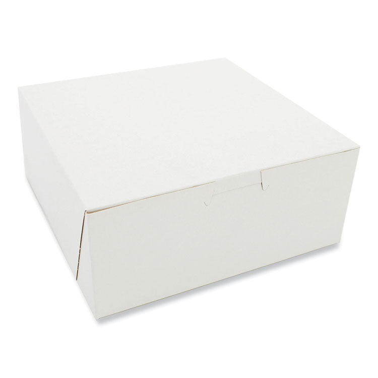 SCT® Bakery Boxes, Standard, 7 x 7 x 3, White, Paper, 250/Carton (SCH1517) Case of 250