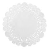 Lace Doilies, Round, 10", White, 5,000/Carton (RPPLD10) Case of 5000