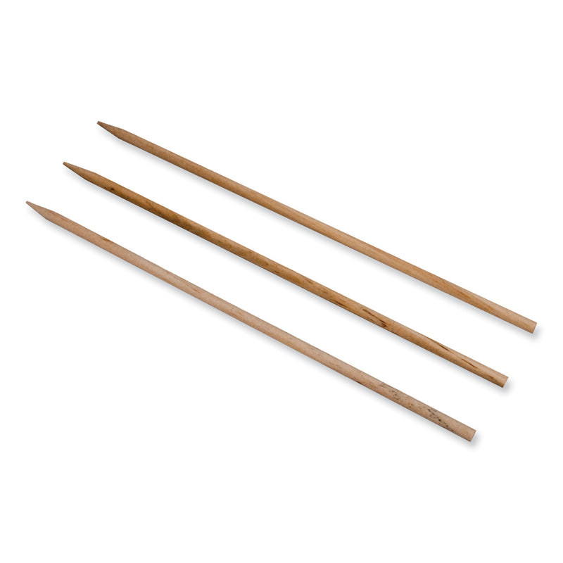 Wooden Skewers, 8.5", Natural, 1,000/Box, 5 Boxes/Carton (RPPR828) Case of 5000