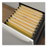 Universal® Top Tab File Folders, Straight Tabs, Letter Size, 0.75" Expansion, Manila, 100/Box (UNV12110) Box of 100