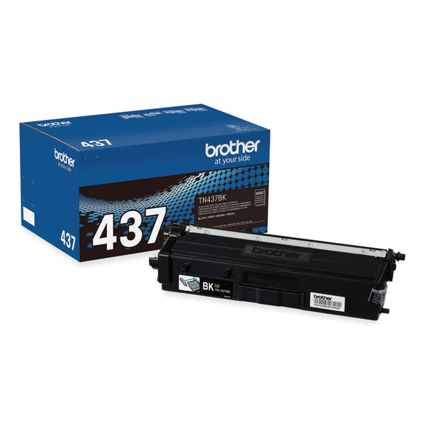 Brother TN437BK Ultra High-Yield Toner, 9,000 Page-Yield, Black (BRTTN437BK)