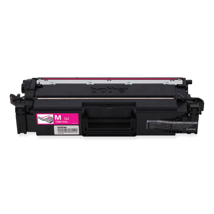 Brother TN810XLM High-Yield Toner, 9,000 Page-Yield, Magenta (BRTTN810XLM)