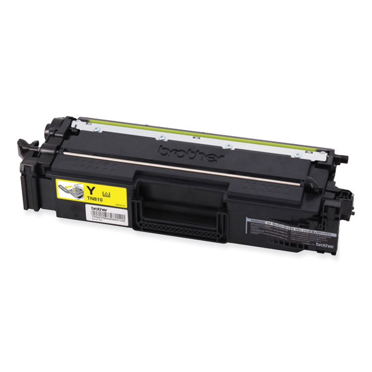 Brother TN810Y Toner, 6,500 Page-Yield, Yellow (BRTTN810Y)