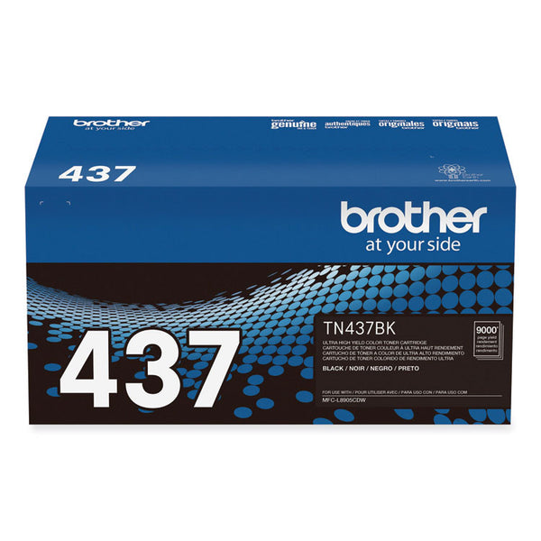 Brother TN437BK Ultra High-Yield Toner, 9,000 Page-Yield, Black (BRTTN437BK)