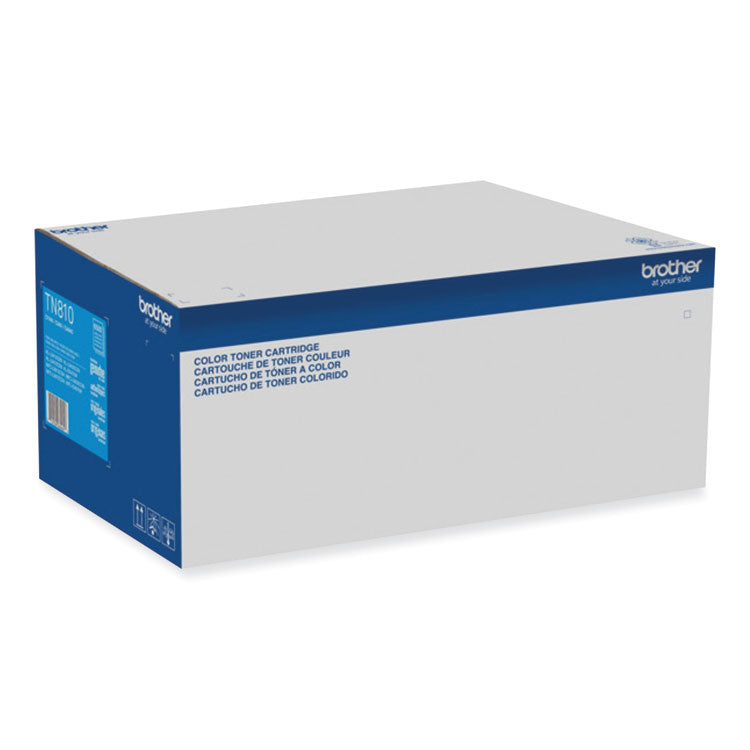 Brother TN810C Toner, 6,500 Page-Yield, Cyan (BRTTN810C)