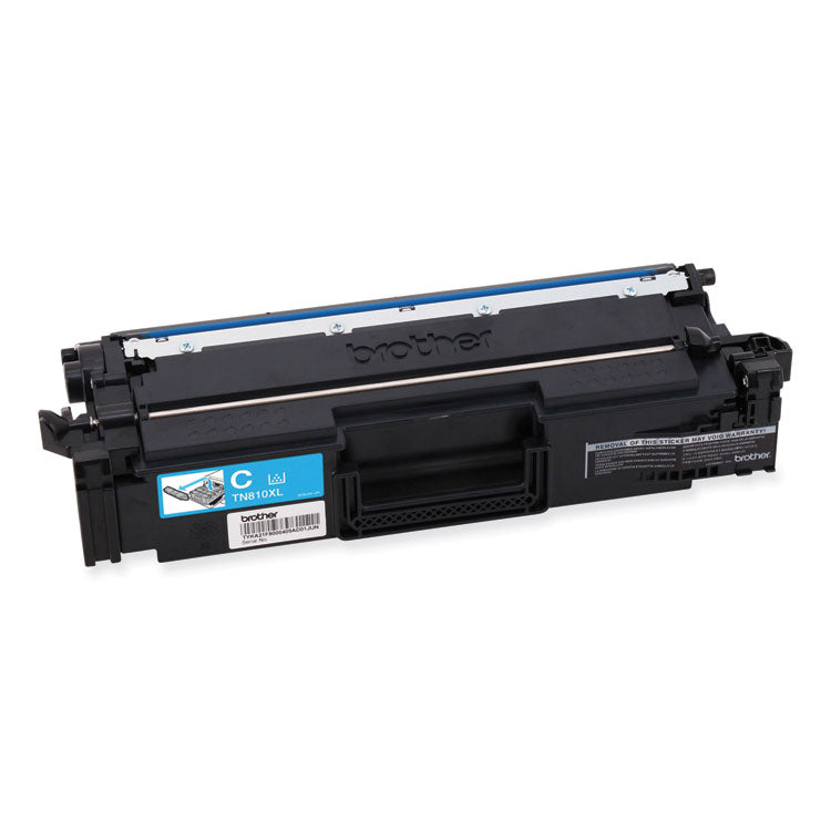 Brother TN810XLC High-Yield Toner, 9,000 Page-Yield, Cyan (BRTTN810XLC)