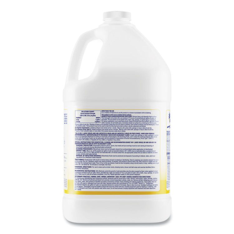 LYSOL® Brand I.C.™ Quaternary Disinfectant Cleaner, 1gal Bottle, 4/Carton (RAC74983CT)