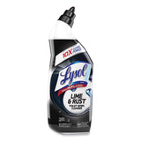 LYSOL® Brand Disinfectant Toilet Bowl Cleaner w/Lime/Rust Remover, Atlantic Fresh, 24 oz (RAC98013EA)