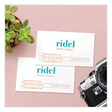 Avery® Print-to-the-Edge Microperf Business Cards w/Sure Feed Technology, Color Laser, 2x3.5, White, 160 Cards, 8/Sheet,20 Sheets/PK (AVE5881) Pack of 160