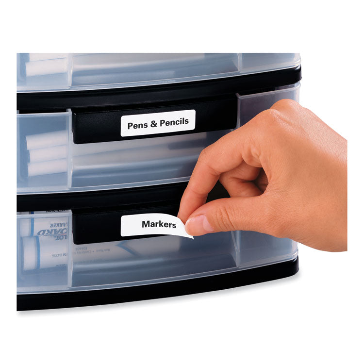 Avery® Removable Multi-Use Labels, Inkjet/Laser Printers, 0.5 x 1.75, White, 80/Sheet, 25 Sheets/Pack (AVE6467)