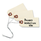 Avery® Double Wired Shipping Tags, 11.5 pt Stock, 5.25 x 2.63, Manila, 1,000/Box (AVE12606) Box of 1000