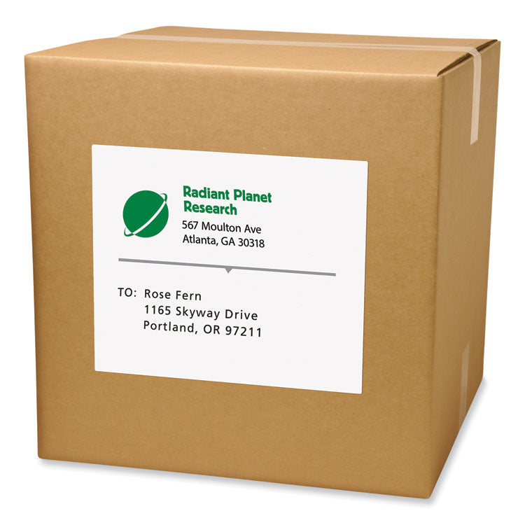 PRES-a-ply® Labels, Laser Printers, 8.5 x 11, White, 100/Box (AVE30605) Box of 100