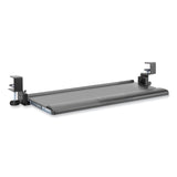 Kantek Desk Clamp Five-Position Tilting Keyboard Tray, 26.8" x 11.1, Black (KTKKT175) Each