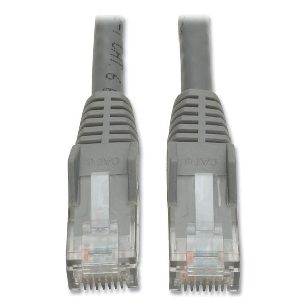 Tripp Lite CAT6 Gigabit Snagless Molded Patch Cable, 50 ft, Gray (TRPN201050GY)