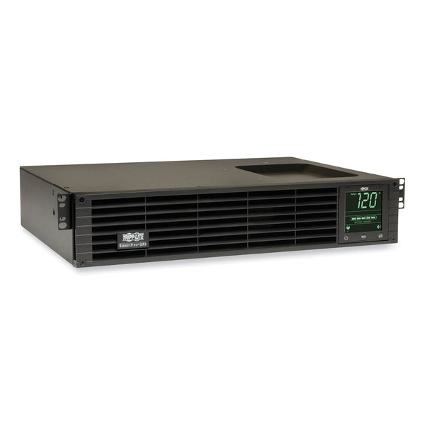Tripp Lite SmartPro Line-Interactive Sine Wave UPS 2U Rack/Tower, 6 Outlets, 1,000 VA, 480 J (TRPSM1000RM2UTA)
