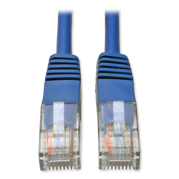 Tripp Lite CAT5e 350 MHz Molded Patch Cable, 7 ft, Blue (TRPN002007BL) Each