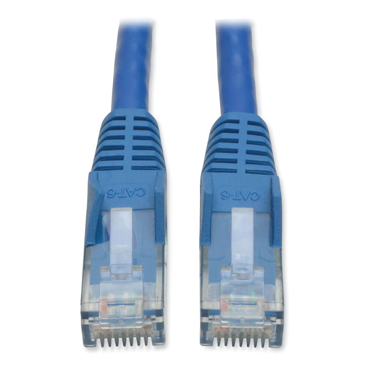 Tripp Lite CAT6 Gigabit Snagless Molded Patch Cable, 25 ft, Blue (TRPN201025BL) Each