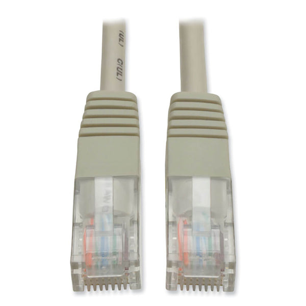 Tripp Lite CAT5e 350 MHz Molded Patch Cable, 25 ft, Gray (TRPN002025GY)