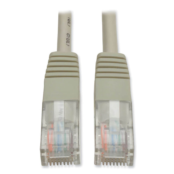 Tripp Lite CAT5e 350 MHz Molded Patch Cable, 25 ft, Gray (TRPN002025GY) Each
