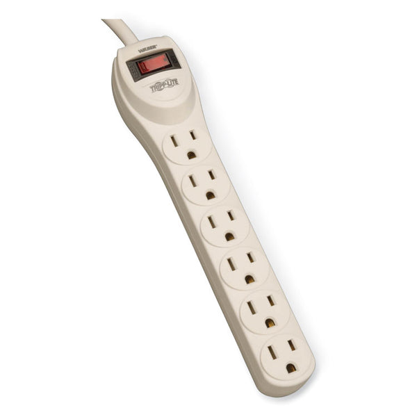 Tripp Lite Waber-by-Tripp Lite Industrial Power Strip, 6 Outlets, 4 ft Cord, Gray (TRPPS6)