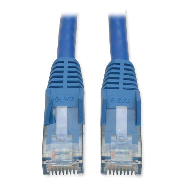 Tripp Lite CAT6 Gigabit Snagless Molded Patch Cable, 5 ft, Blue (TRPN201005BL) Each