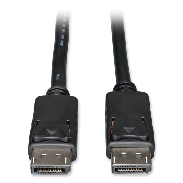 Tripp Lite DisplayPort Cable with Latches, 3 ft, Black (TRPP580003)