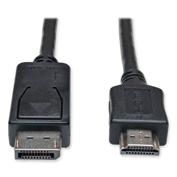 Tripp Lite DisplayPort to HDMI Adapter Cable, 3 ft, Black (TRPP582003) Each