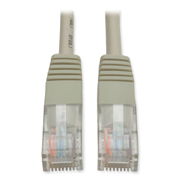 Tripp Lite CAT5e 350 MHz Molded Patch Cable, 50 ft, Gray (TRPN002050GY)